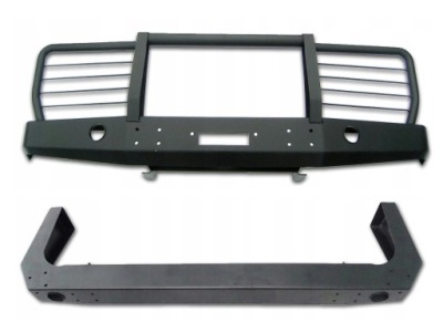 Бампер сталевий передній задній nissan patrol y60 +2 фото №1