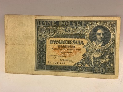 20 ZŁOTYCH 1931 BV. 1241377