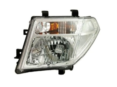 Nissan navara d40 04- лампа левая передняя перед фото №1