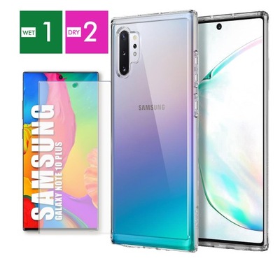 ETUI DO SAMSUNG GALAXY NOTE 10 PLUS CASE OBUDOWA CLEAR AMORTYZUJĄCE