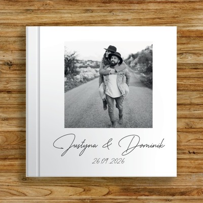 PERSONALIZOWANA KSIĘGA GOŚCI Z TWOIM ZDJĘCIEM