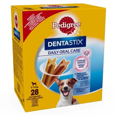 PEDIGREE DentaStix Small - przysmak dentystyczny dla psów małych ras - 28 s