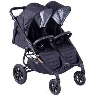 Wózek bliźniaczy Valco Baby DUO TREND | Ash Black