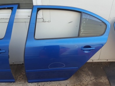 Skoda octavia 2 ii 04-08r hb дверь левая задняя 9463 фото №1