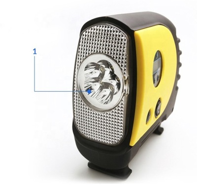 COMPRESOR AUTO CON FARO DIODO LUMINOSO LED BOMBA BATERÍA 120W JUEGO TERMINAL  