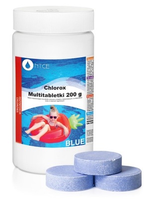 Chemia basenowa Chlor do Basenu tabletki 200g 1 kg