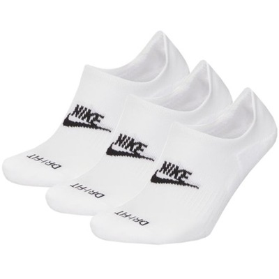 Skarpety Nike NK Everyday Plus Cush Footie białe-