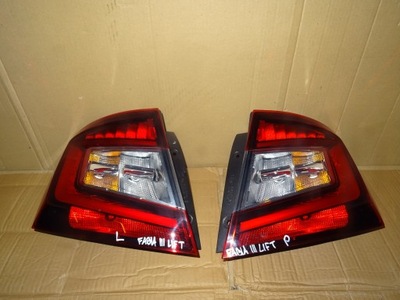 Skoda fabia iii lift лампа ліва фото №1