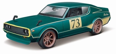 Model MAISTO 32539 DESIGN Metal 1:24 NISSAN SKYLINE 2000GT-R 1973 TOKYO MOD