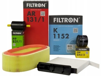 FILTRON JUEGO DE FILTROS DACIA SANDERO 1.4 1.6 8V  