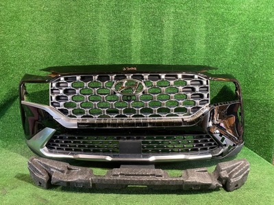 Бампер передній перед hyundai santa fe iv lift + абсорбер фото №1