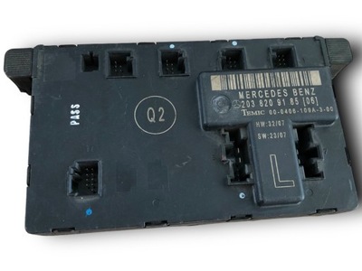 Mercedes w203 модуль двері 2038209185 фото №1