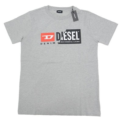 Koszulka T-shirt Diesel 00SDP1.0091A r. L szary