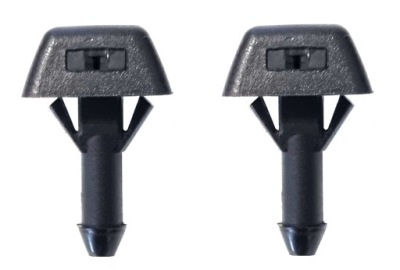 2x насадка омивач туманний volvo c30 c70 s40 v40 фото №1