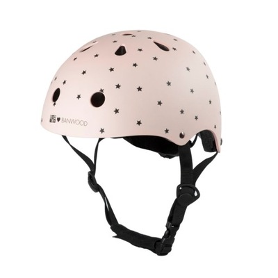 Banwood dziecięcy kask rowerowy bonton pink