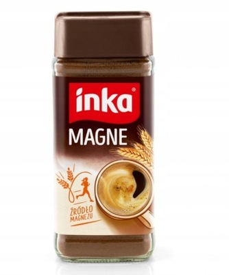 INKA MAGNE kawa zbożowa z magnezem kawa rozpuszczalna bezkofeinowa 100g