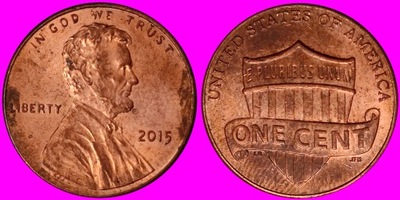 1 Cent USA 2015 U 64