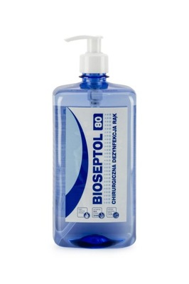 Bioseptol 80 Płyn do dezynfekcji rąk z pompką 500ml