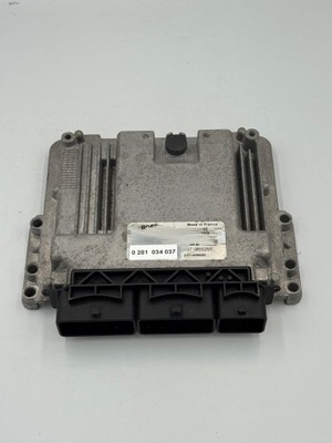 Блок управления двигателя renault trafic 0281034037 237106626r фото №1