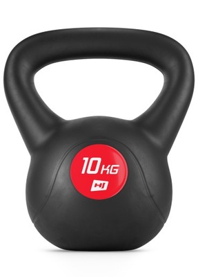 Kettlebell winylowy 10kg odważnik hantel ciężarek