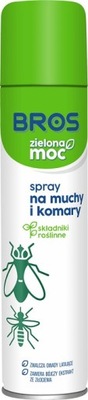 Bros ZIELONA MOC spray na muchy komary osy 300ml