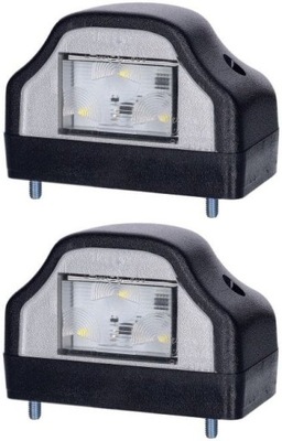 Лампа освещение номерного знака регистрационный led фото №1