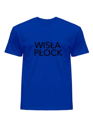 KOSZULKA T-SHIRT WISŁA PŁOCK MĘSKI NIEBIESKI L