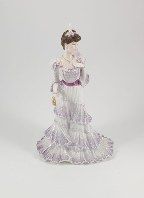 Figurka Porcelanowa - Dama w operze - COALPORT LIMITOWANA EDYCJA