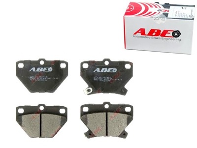 Abe c22020abe набор тормозных колодок тормозных, тормоза дисковые фото №1
