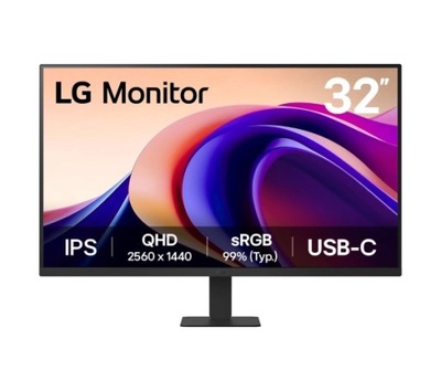 Monitor LED LG 32U631A-B 32 " 2560 x 1440 px IPS / PLS