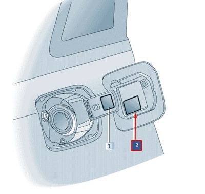 Audi a6 c8 unleaded бензин знак 8e0010185d фото №1