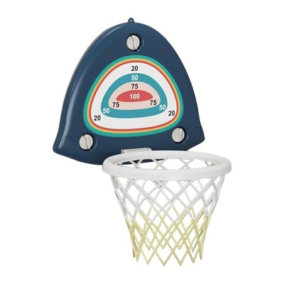 koolsoo Mini Board Team Basketball Hoop Net Blue