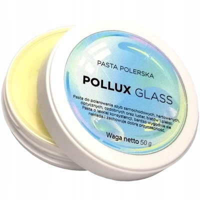 POLLUX Glass Pasta Polerska do Szyb Szkła 50g