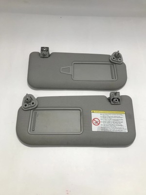 Козырёк защита солнечная l/p hyundai ix35 09- фото №1