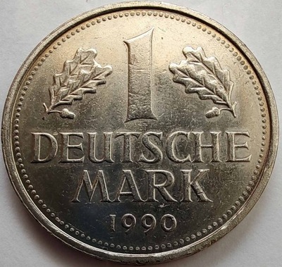 1629 - Niemcy 1 marka, 1990