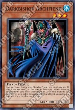 Yu-Gi-Oh! TCG: Darkbishop Archfiend (DCR-25TH)