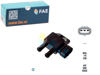 SENSOR PRESSURE EXHAUST GASES FIAT FULLBACK HYUNDAI ACCENT IV ELANTRA V  