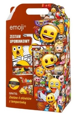 Zestaw Plastyczny Upominkowy EMOJI - wyprawka