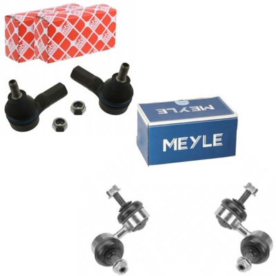 Насадки тяга + соединители стабилизатора перед honda civic vii cr-v ii фото №1