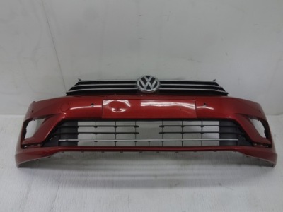 Бампер перед + решётка радиатора vw sportsvan 2014-17 4pdc омыватель 510807221f фото №1