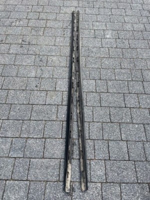 Накладки накладки порогові vw golf vii gti фото №1