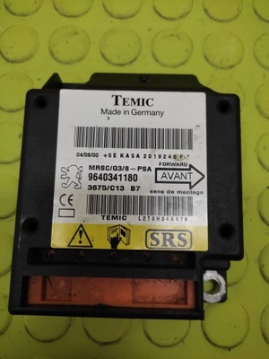 Peugeot 607 датчик air bag 9640341180 фото №1