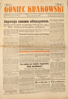 GONIEC KRAKOWSKI – 1943/56 Japonja znowu ofensywna