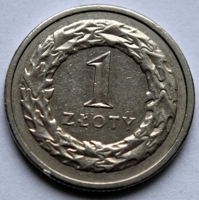 1 ZŁOTY 1991 - RZADSZA - ST. 2-