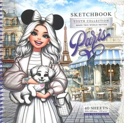 NOTES DLA DZIECKA Szkicownik Do RYSOWANIA 200x200/40K DOBRA GRAMATURA