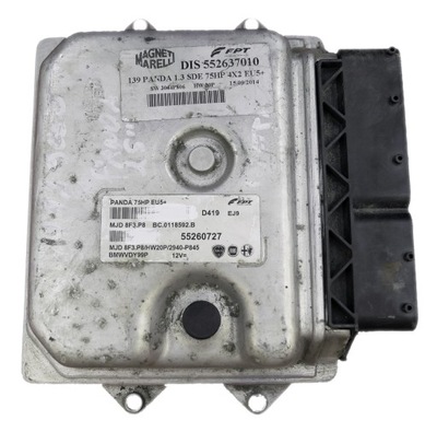 UNIDAD DE CONTROL FIAT PANDA 55260727 MJD8F3.P8  