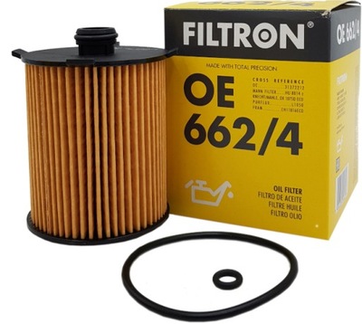 FILTRON FILTRO ACEITES OE662/4 PARA VOLVO S60 II (134) 1.5 2.0  