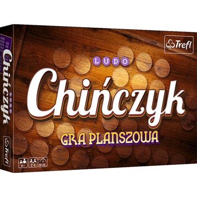 GRA PLANSZOWA CHIŃCZYK DE LUXE LUDO TREFL 01682