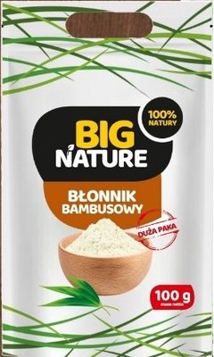 Błonnik bambusowy 100g Big Nature