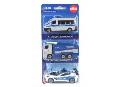 SIKU ZESTAW POLICJA A'3 0413 SPECIAL EDITION